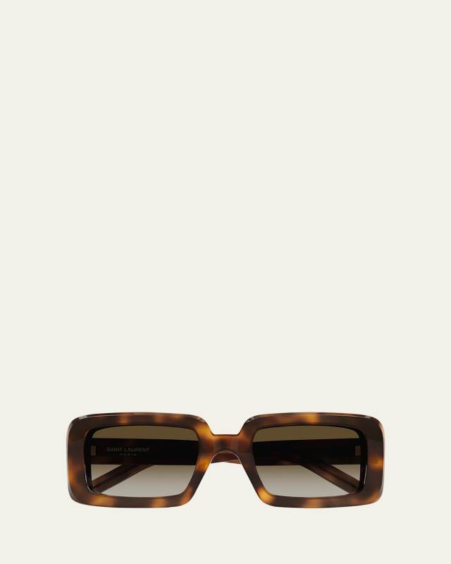 Acetate Rectangle Sunglasses